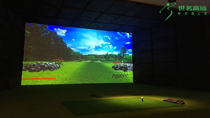 寧波環球航運大廈室內高爾夫竣工